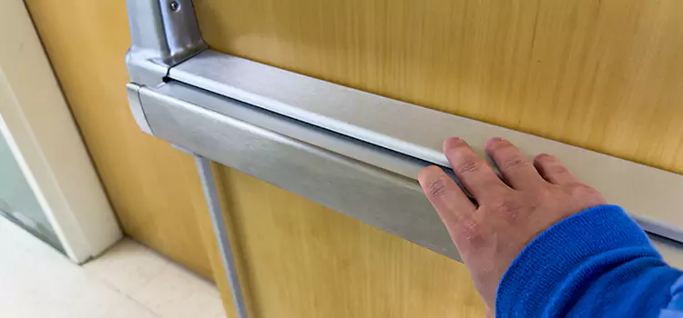 Installing a Push Bar on a Door Shawnee